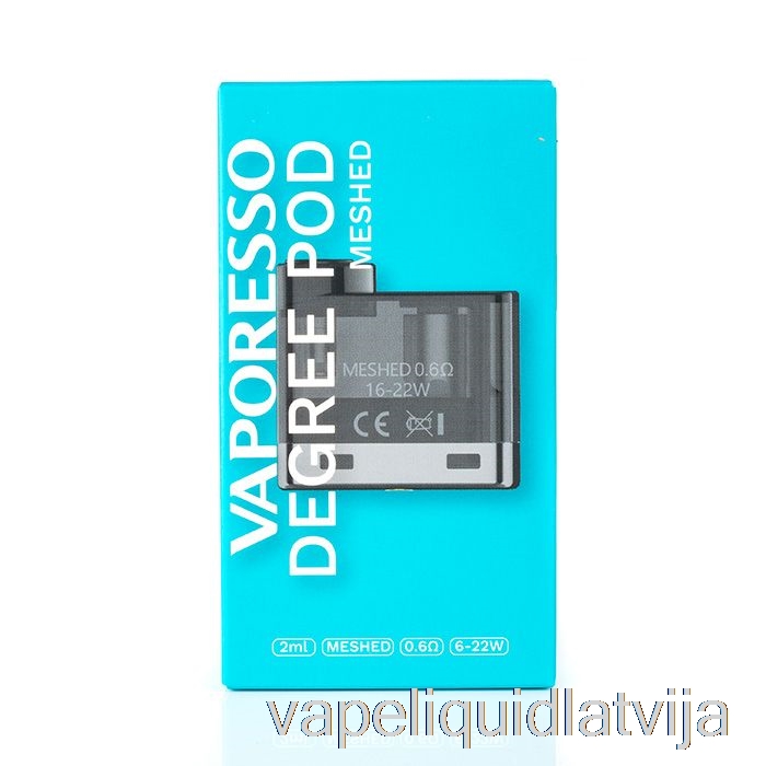 Vaporesso Grādu Rezerves Pods 0,6ohm Meshed Pods Vape šķidrums